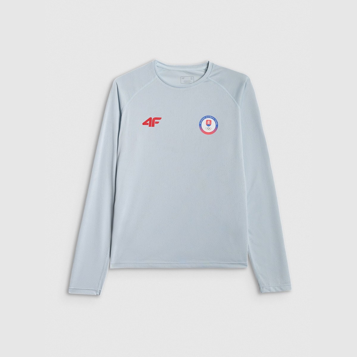 Milano-Cortina/Slovensko - Funkčný longsleeve dámsky - modrý · záber 1