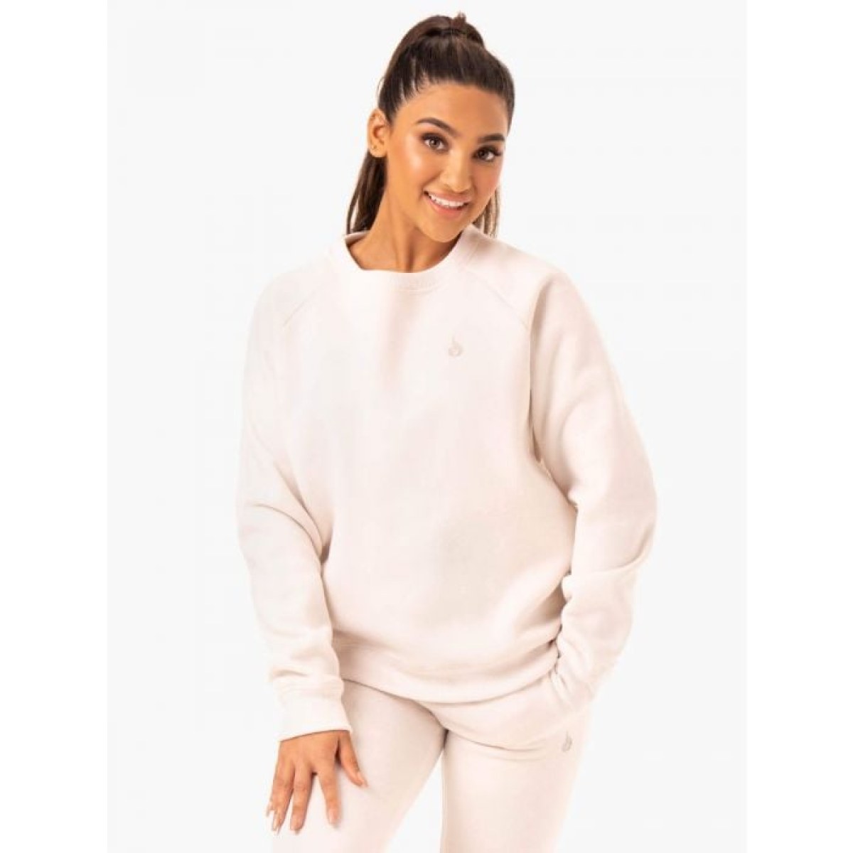 Ryderwear Dámska mikina Adapt Boyfriend Ivory L · záber 1
