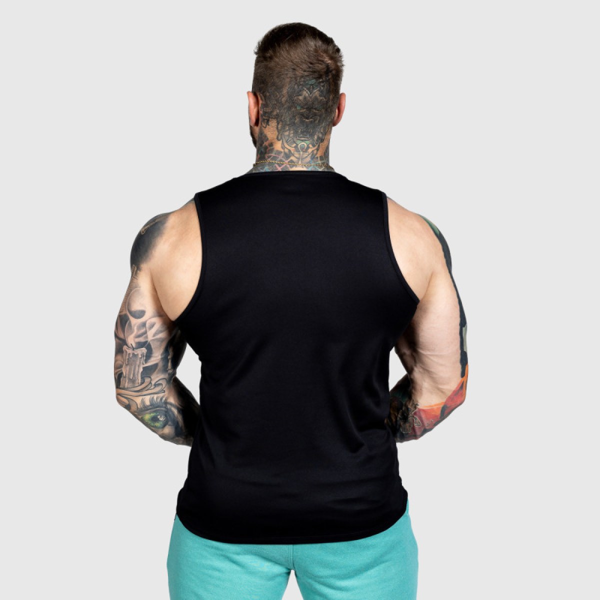 Športové tielko Iron Aesthetics Get Fit, čierne · záber 5