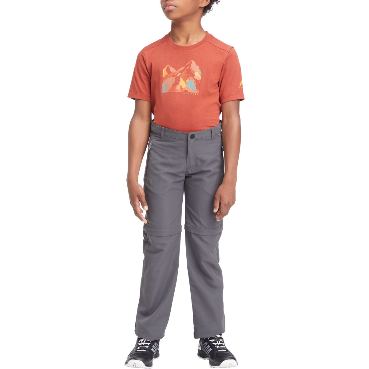McKinley Alana III Zip Off Hiking Pants Kids - Veľkosť: 176 · záber 4