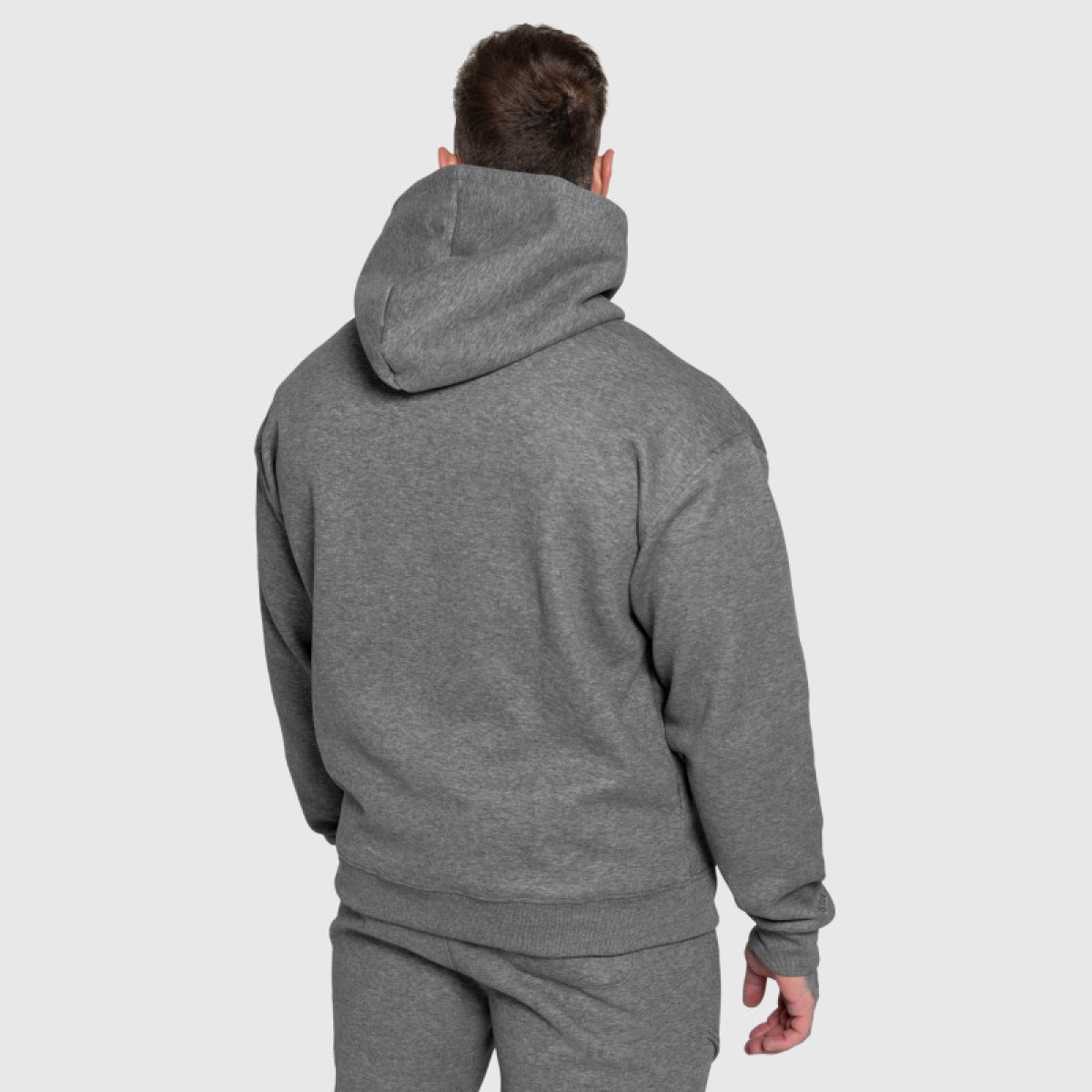 Oversized mikina Iron Aesthetics ASTHX, sivá · záber 4