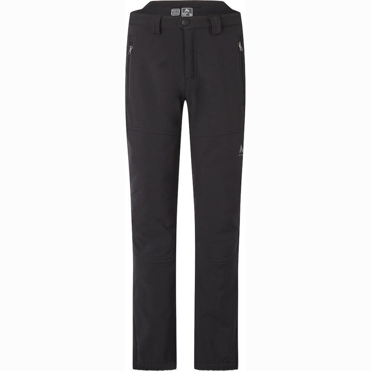 McKinley Waimea II Softshell Pants Kids - Veľkosť: 176 | Farba: Čierna · záber 1