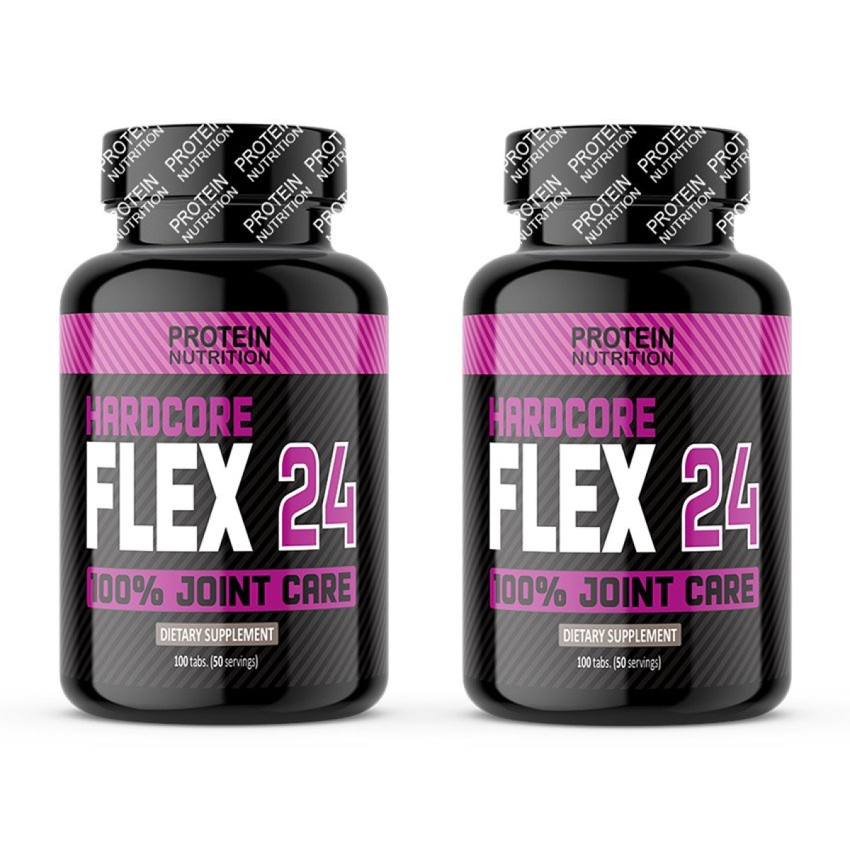 1+1 Zadarmo: Hardcore Flex 24 - Protein Nutrition 100 tbl. + 100 tbl. · záber 1