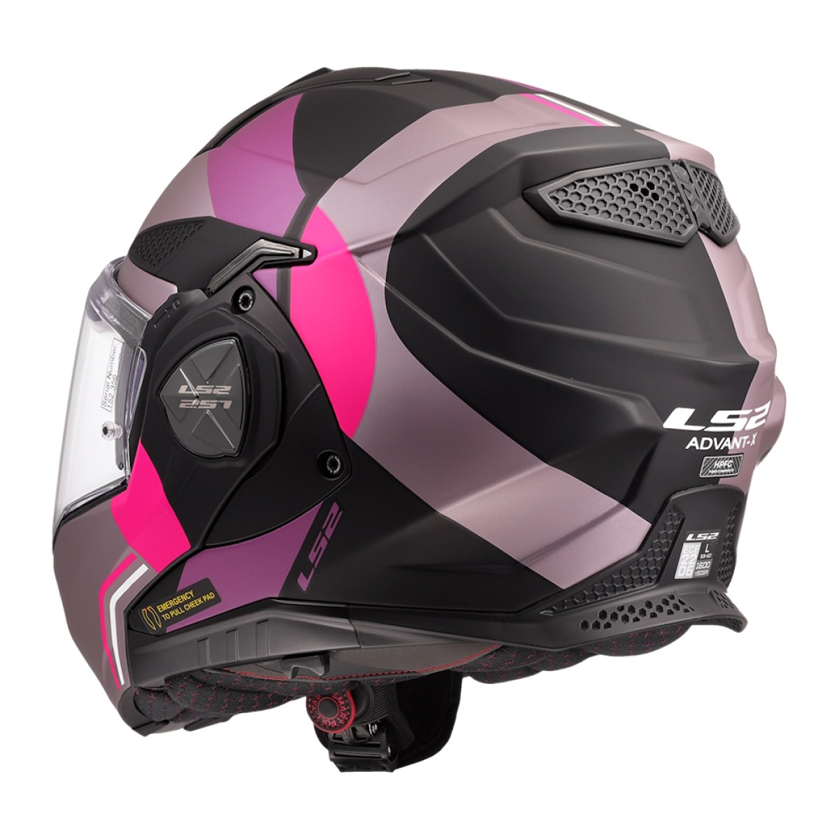 LS2 FF901 Advant X Ultra Grey Purple 3XL (65-66) · záber 3