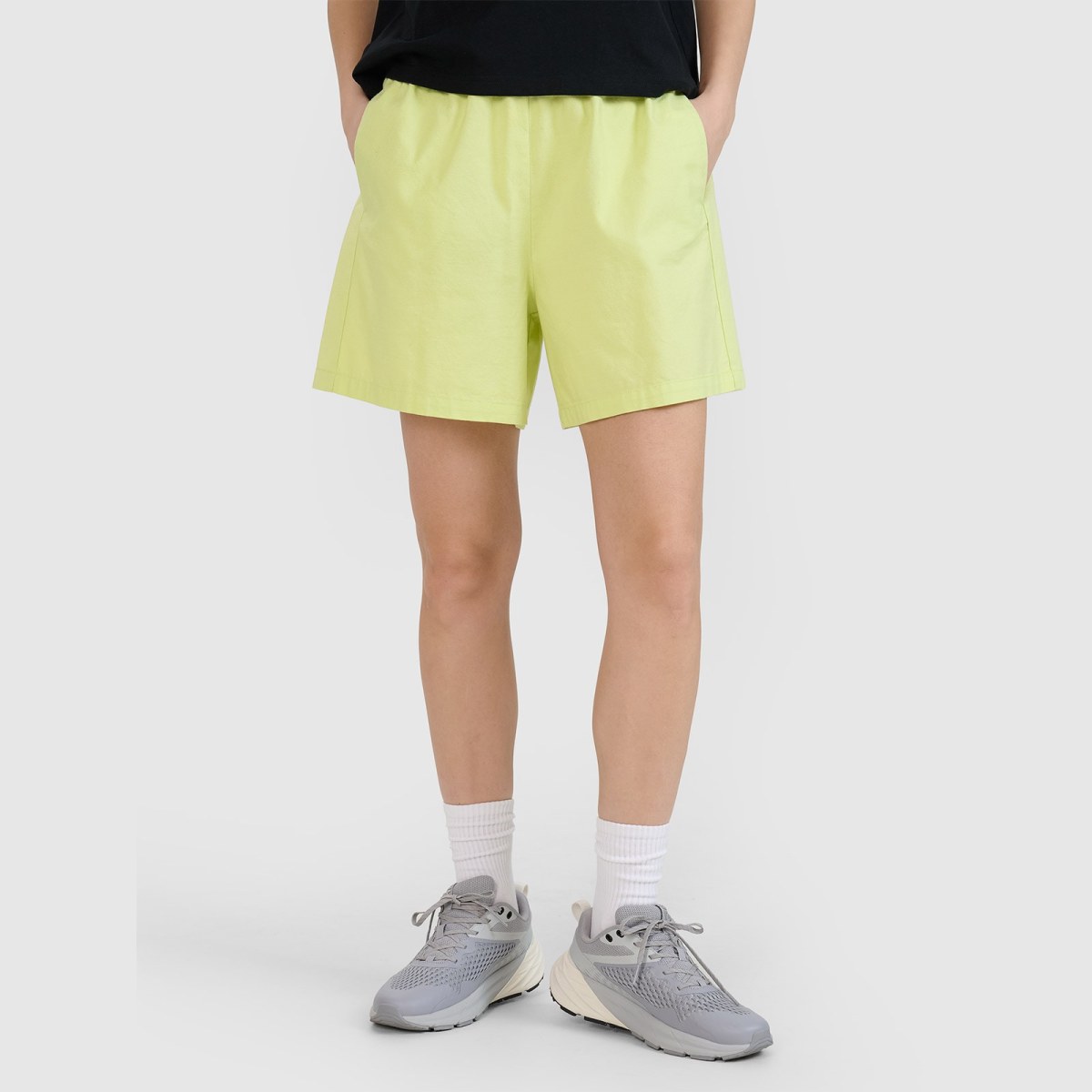 Dámske casual šortky - žlté · záber 2