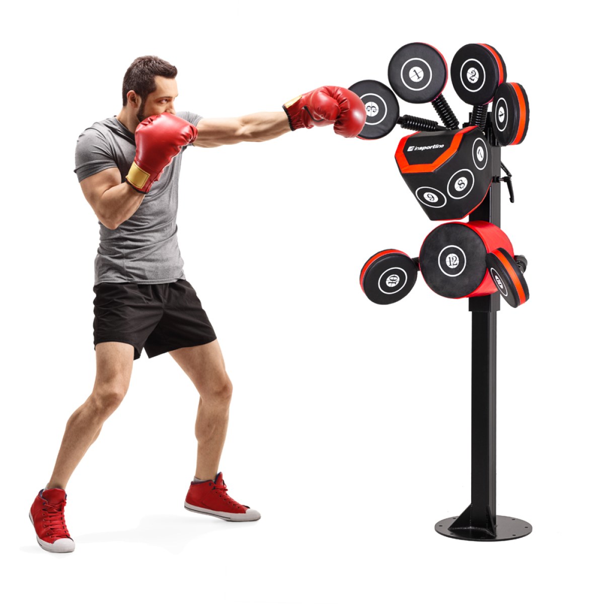 Boxovací trenažér inSPORTline Boxheist Fix 166-194cm · záber 1