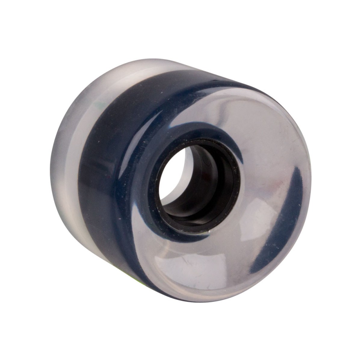 Priehľadné koliesko na pennyboard 60*45 mm - Farba: Čierna · záber 1
