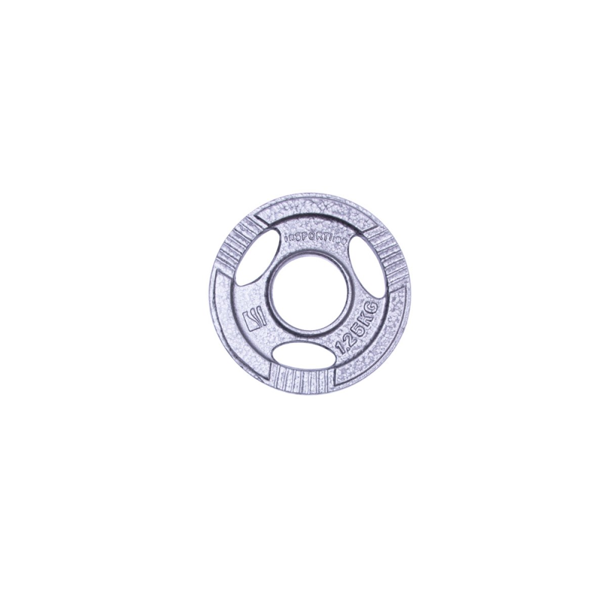 Liatinový olympijský kotúč inSPORTline Hamerton 1,25 kg 50 mm · záber 2