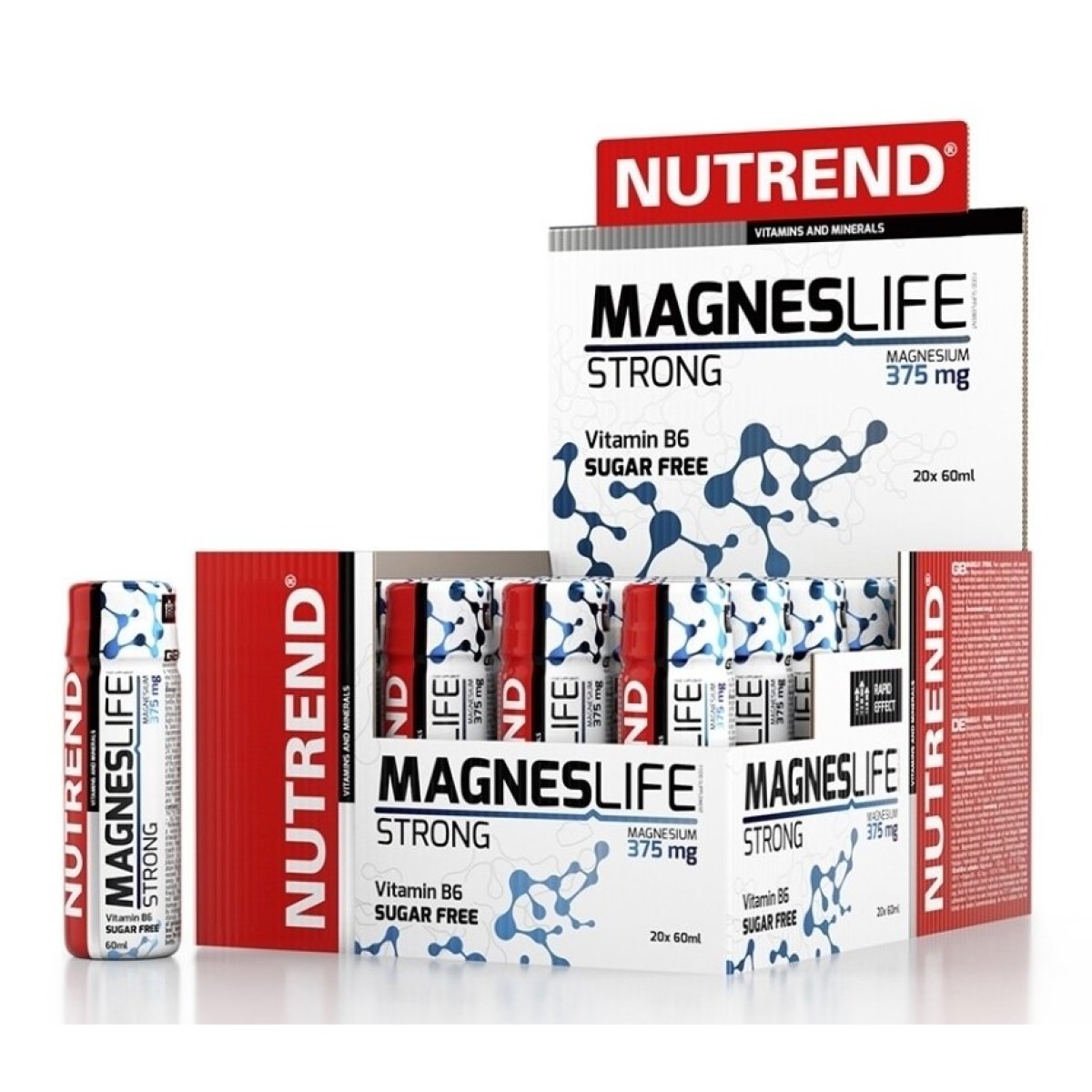 MagnesLife Strong - Nutrend 20 x 60 ml. · záber 1
