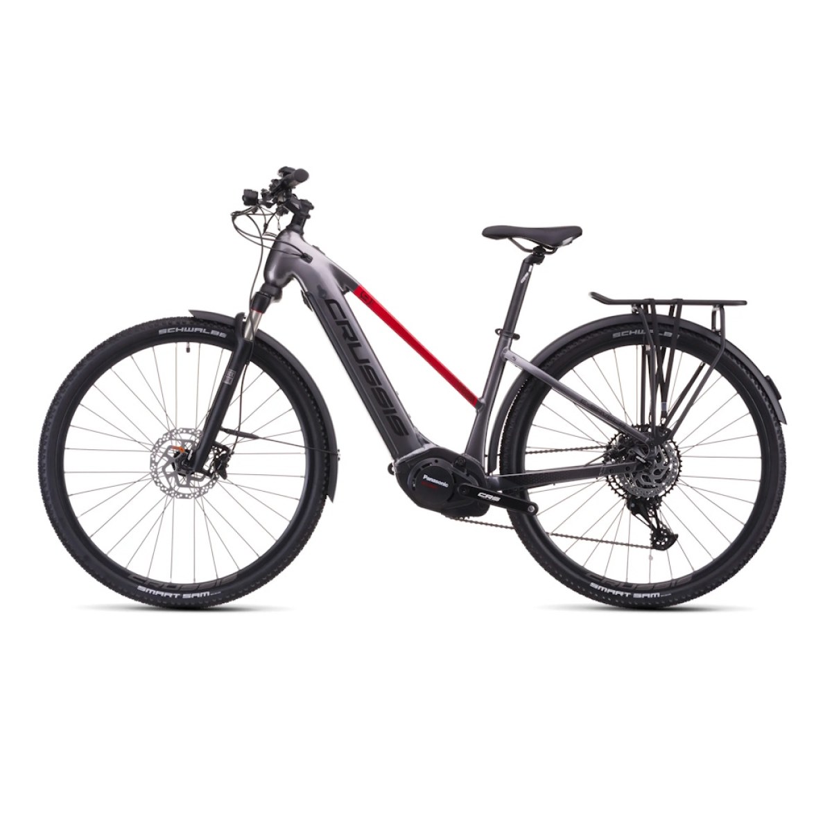 Crussis e-Savela 9.11 715Wh 28" - model 2026 18" (165-180 cm) · záber 2