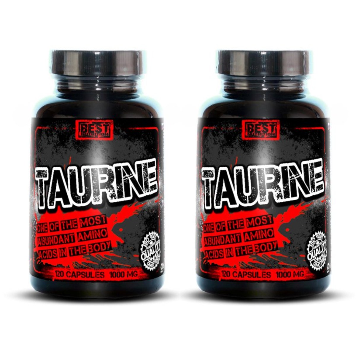 1+1 Zadarmo: Taurine od Best Nutrition 120 kaps. + 120 kaps. · záber 1
