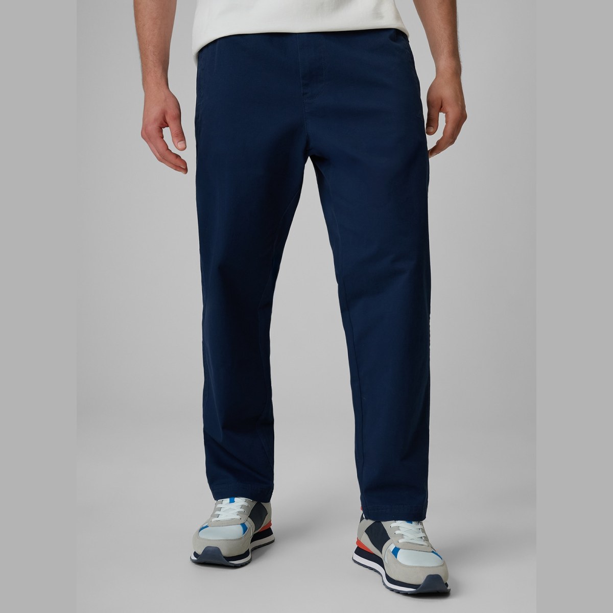 Nohavice casual pánske - tmavomodré · záber 2
