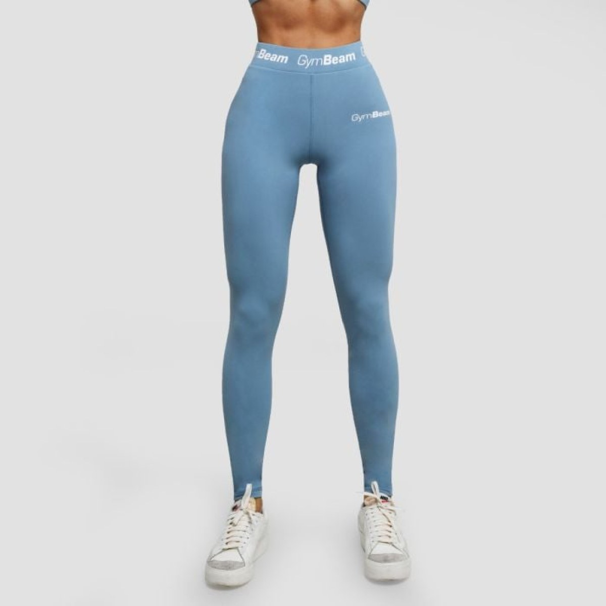 GymBeam Dámske legíny Simple Steel Grey SS · záber 1