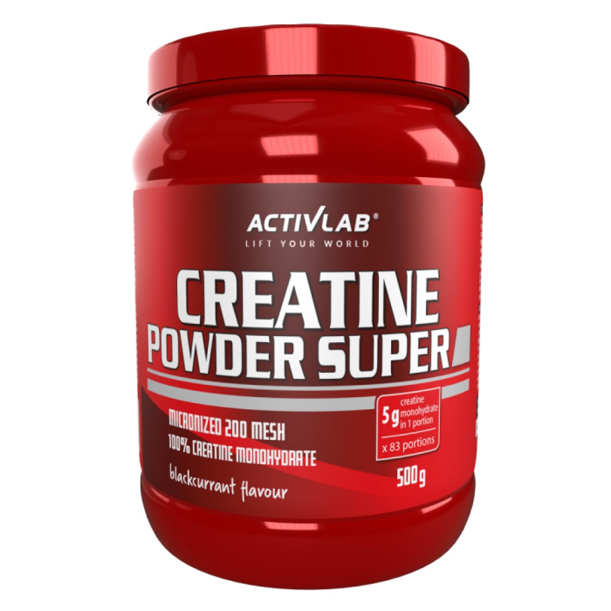 ActivLab Creatine Powder 500 g čierne ríbezle · záber 1