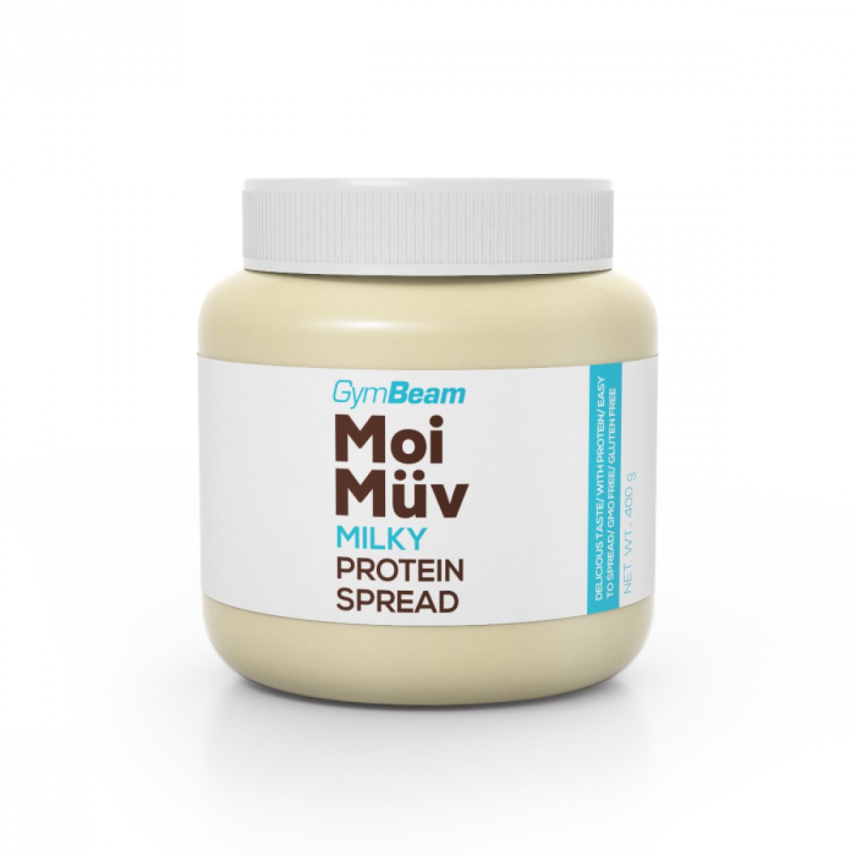 GymBeam MoiMüv Protein Spread milky · záber 1