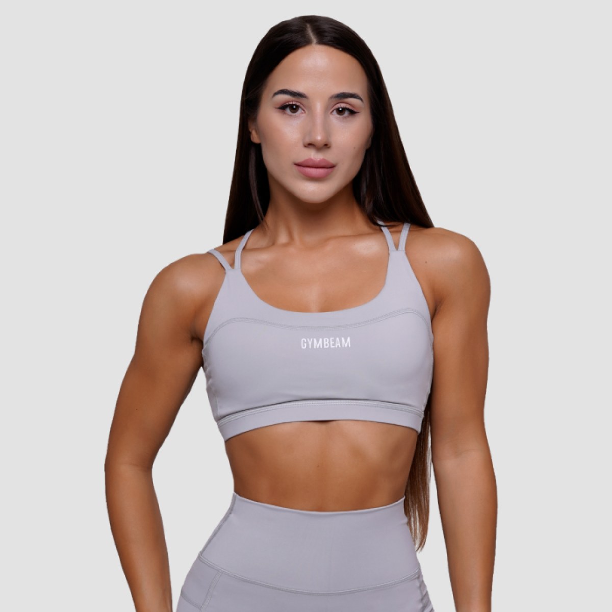GymBeam Športová podprsenka FIT Mist Grey LL · záber 1