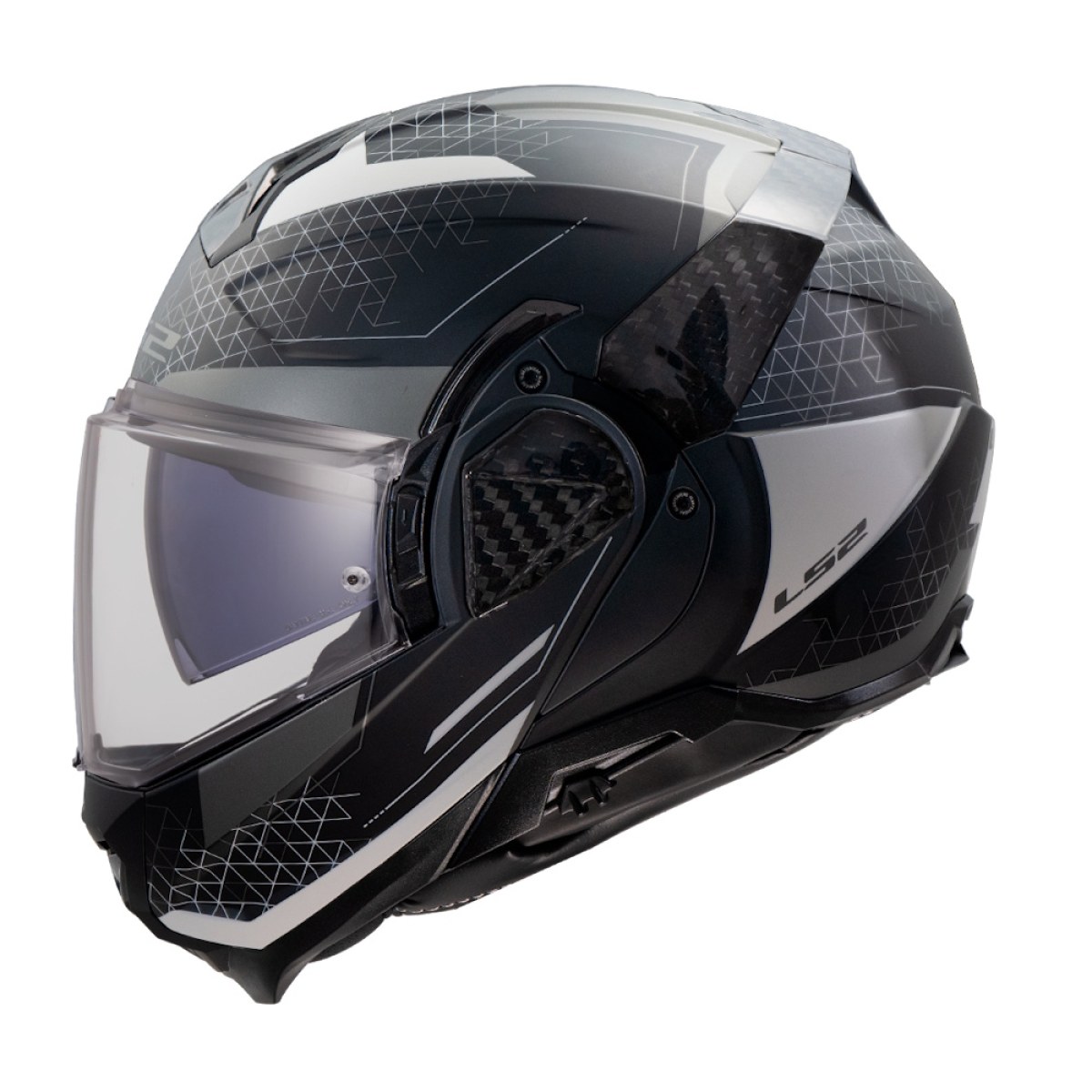 LS2 FF910 Advant II Astral Grey M (57-58) · záber 2