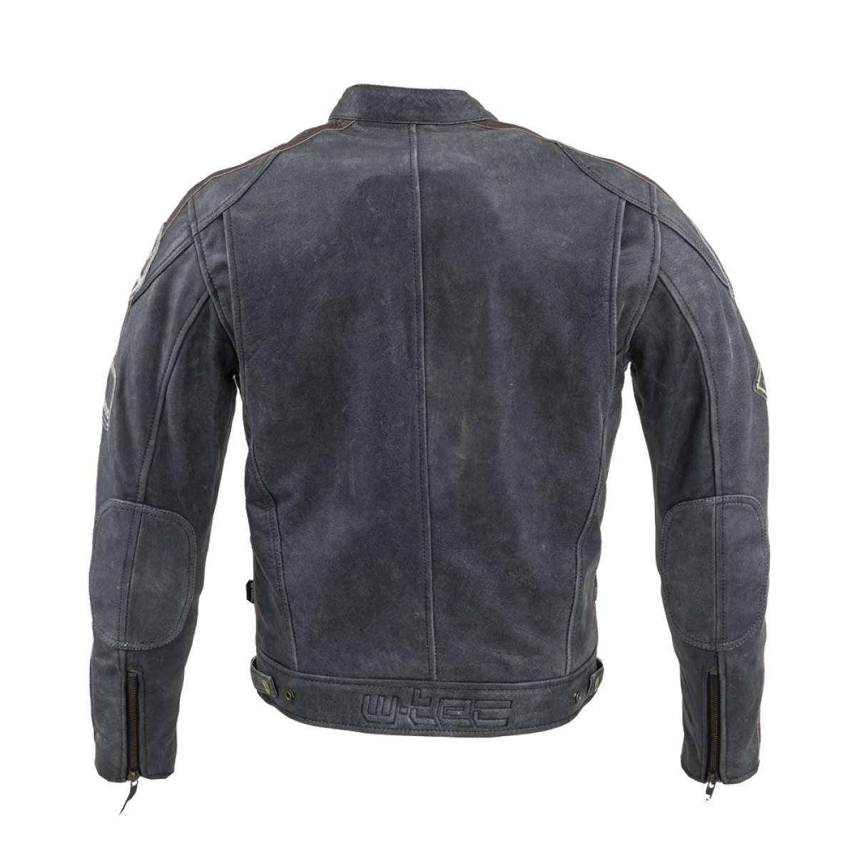Pánska kožená moto bunda W-TEC Dark Vintage - Veľkosť: XXL · záber 3