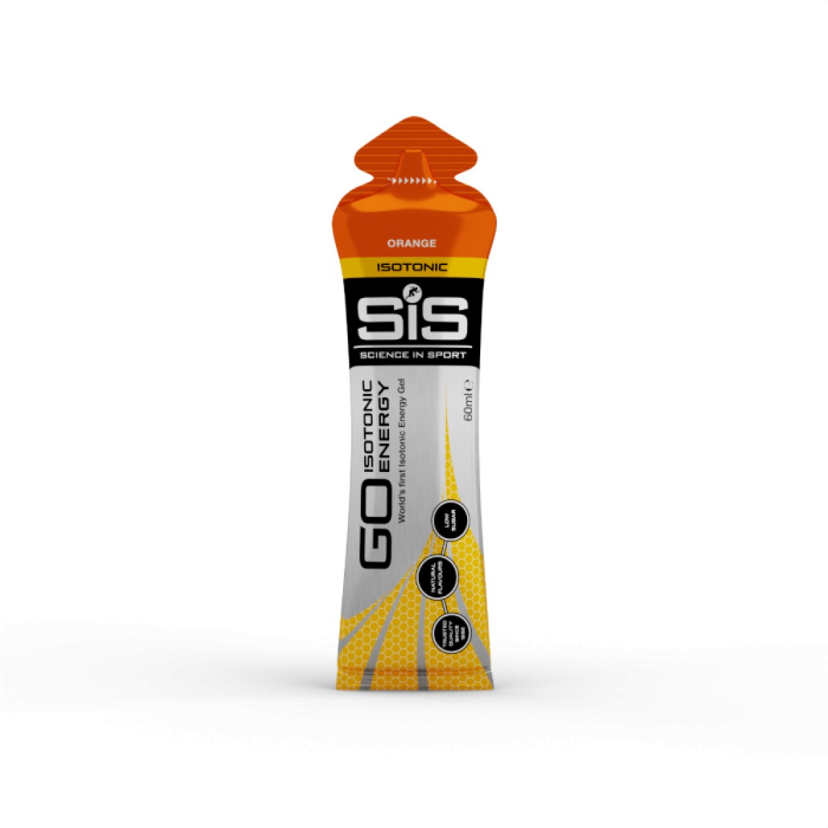 Science in Sport GO Izotonický Energetický Gél pomaranč - Príchuť: Pomaranč | Hmotnosť: 0,06 kg | Objem: 60 ml | Balenie: 30 · záber 1