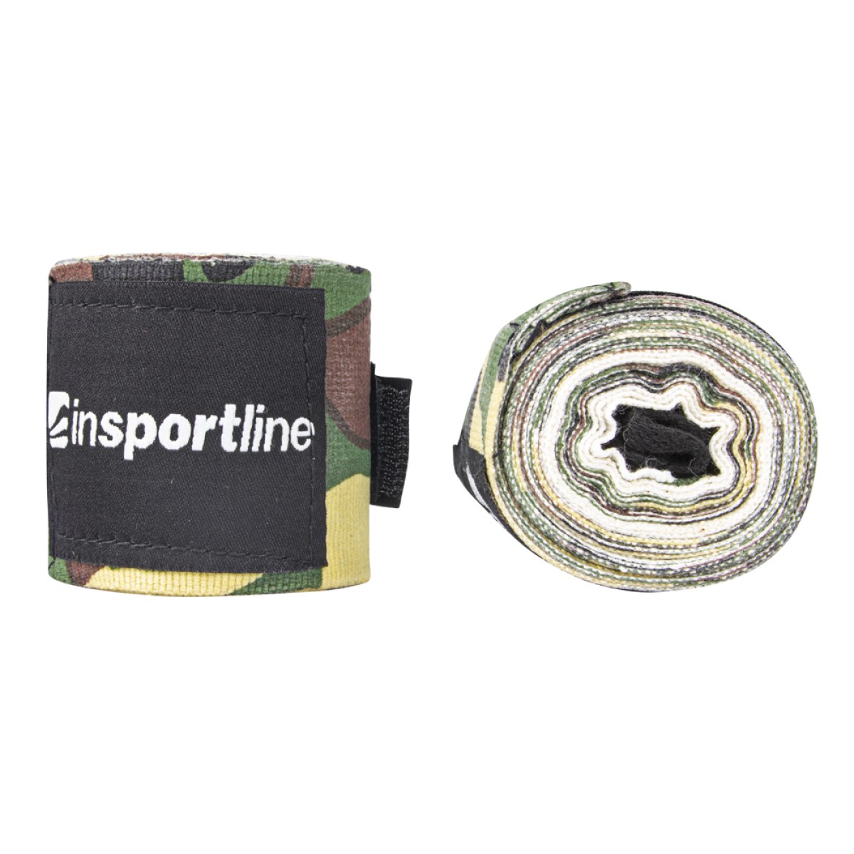 Boxerská bandáž inSPORTline Disfarko 350 cm - Farba: Camo · záber 2