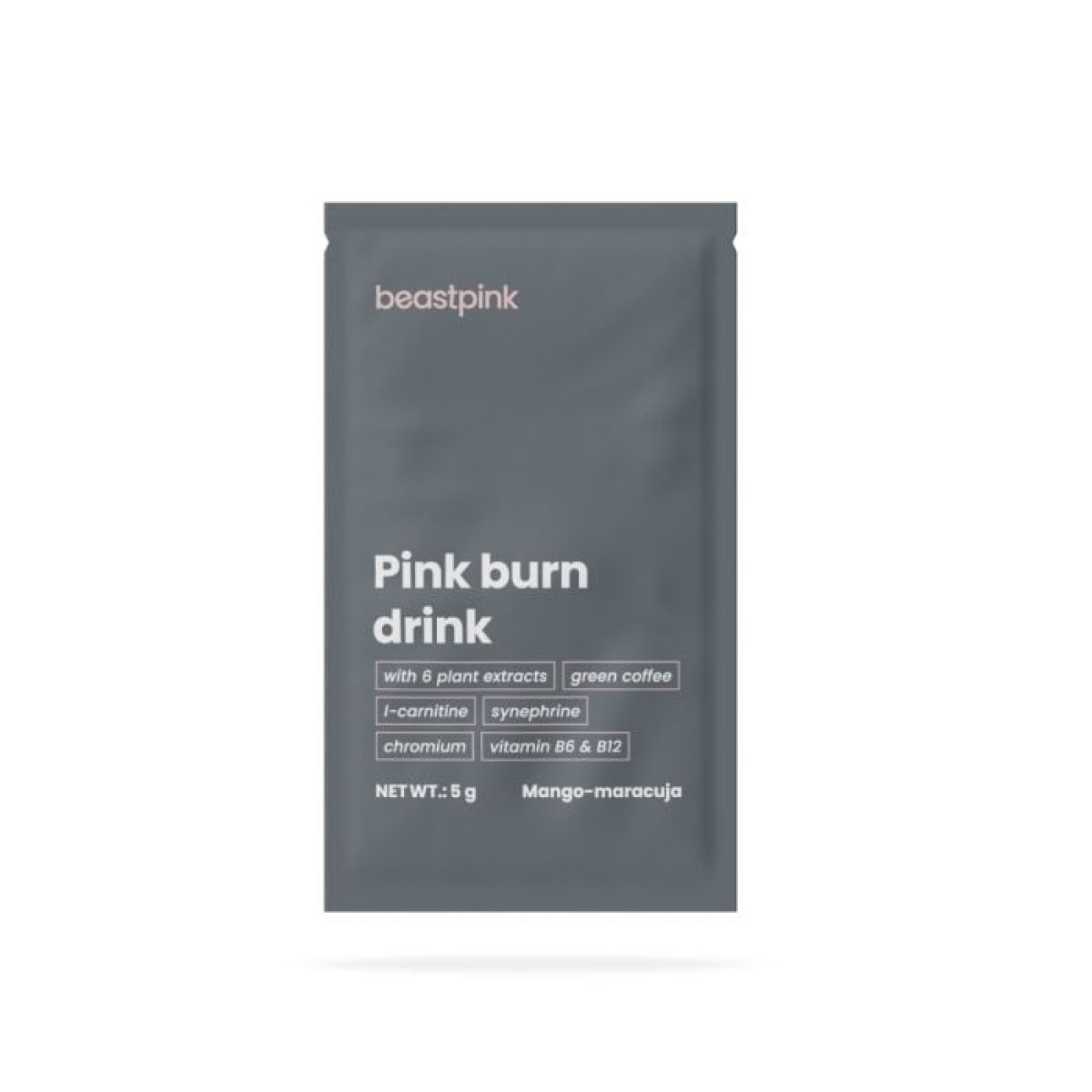 GymBeam Sample Pink burn drink mango marakuja · záber 1