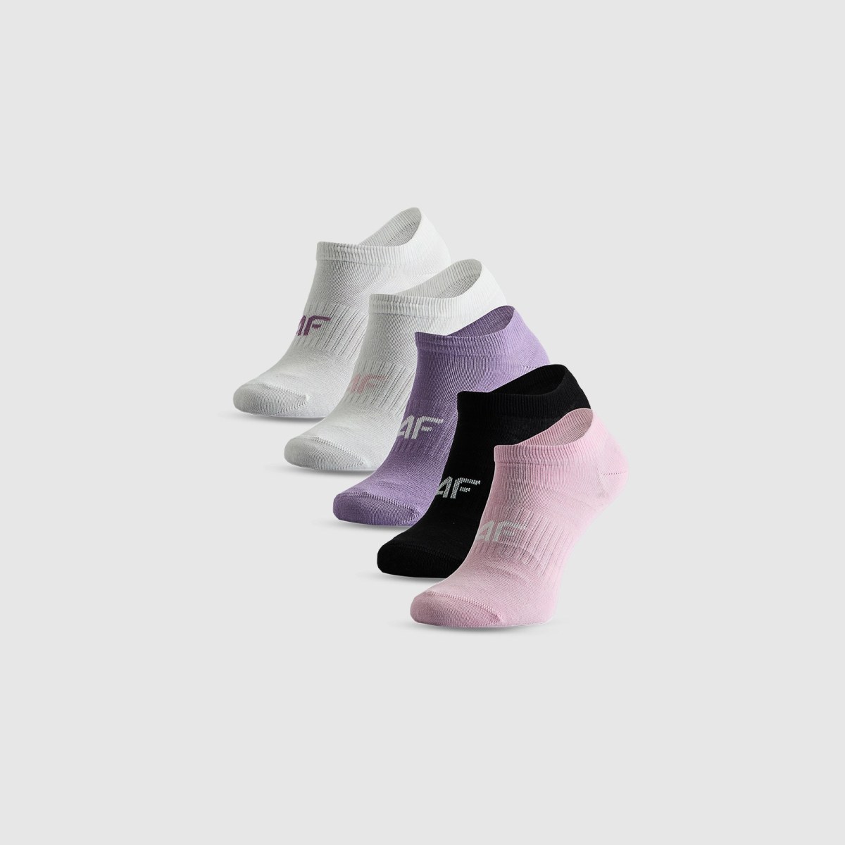 Ponožky krátke (4-pack) dievčenské - multicolor · záber 1