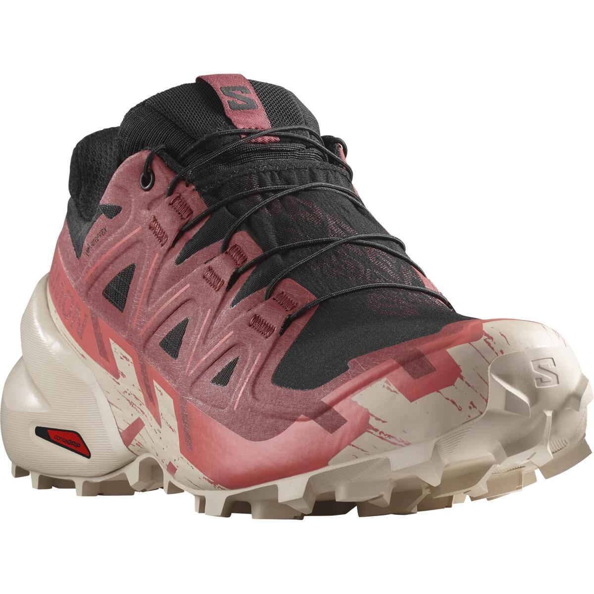 Salomon Speedcross 6 GTX W - Veľkosť: 37 1/3 | Farba: Červená · záber 2