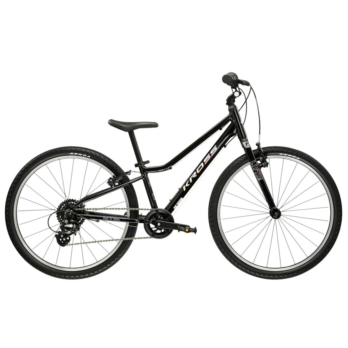 Kross Liftie 24" - model 2026 mätová / čierna / lesk - 11" (130-150 cm) · záber 3