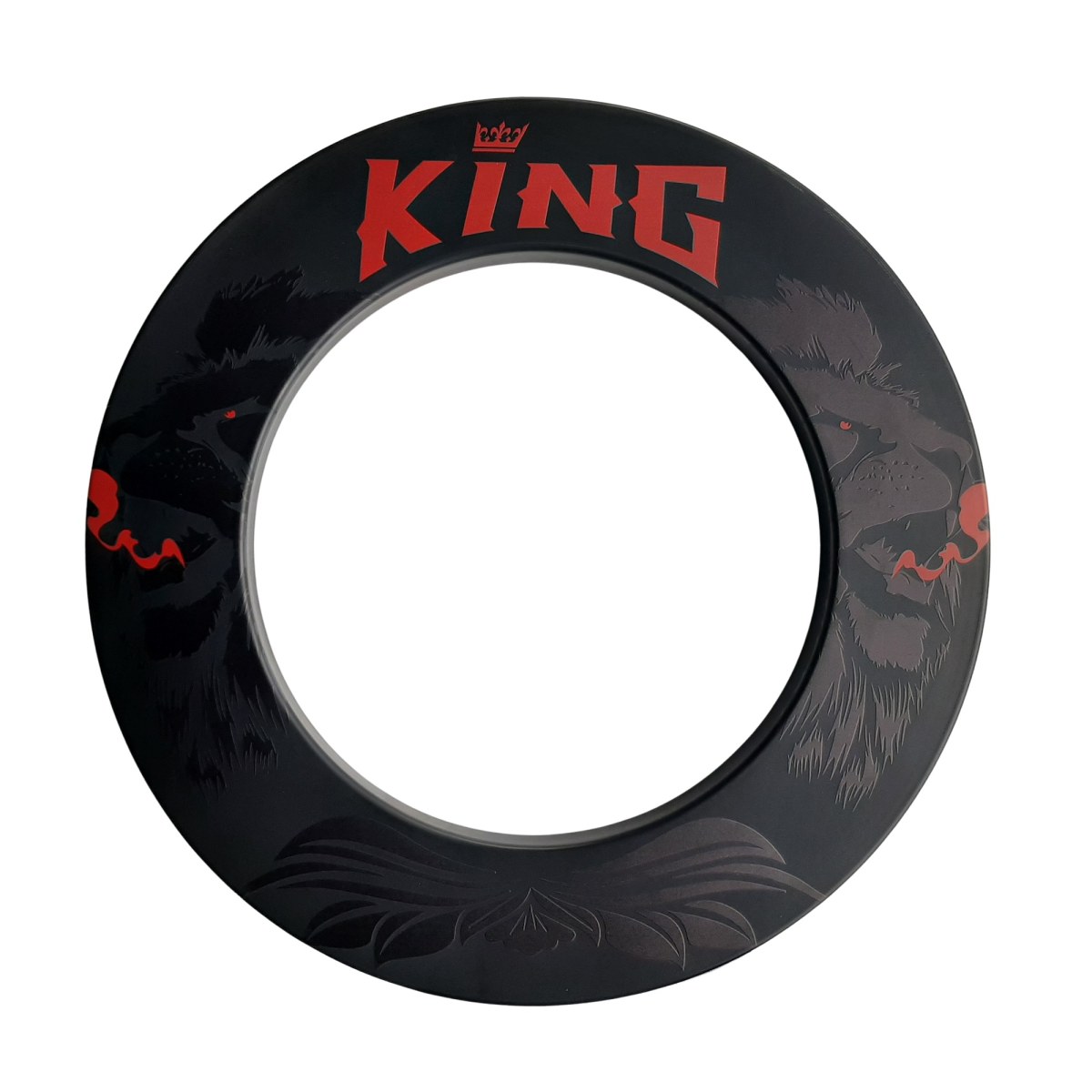 Okružie k sisalovému terču MASTER King - 3D potlač - čierne · záber 1