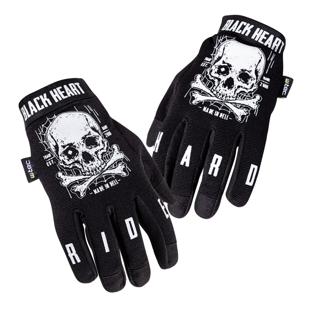 W-TEC Black Heart Web Skull čierna - L · záber 1