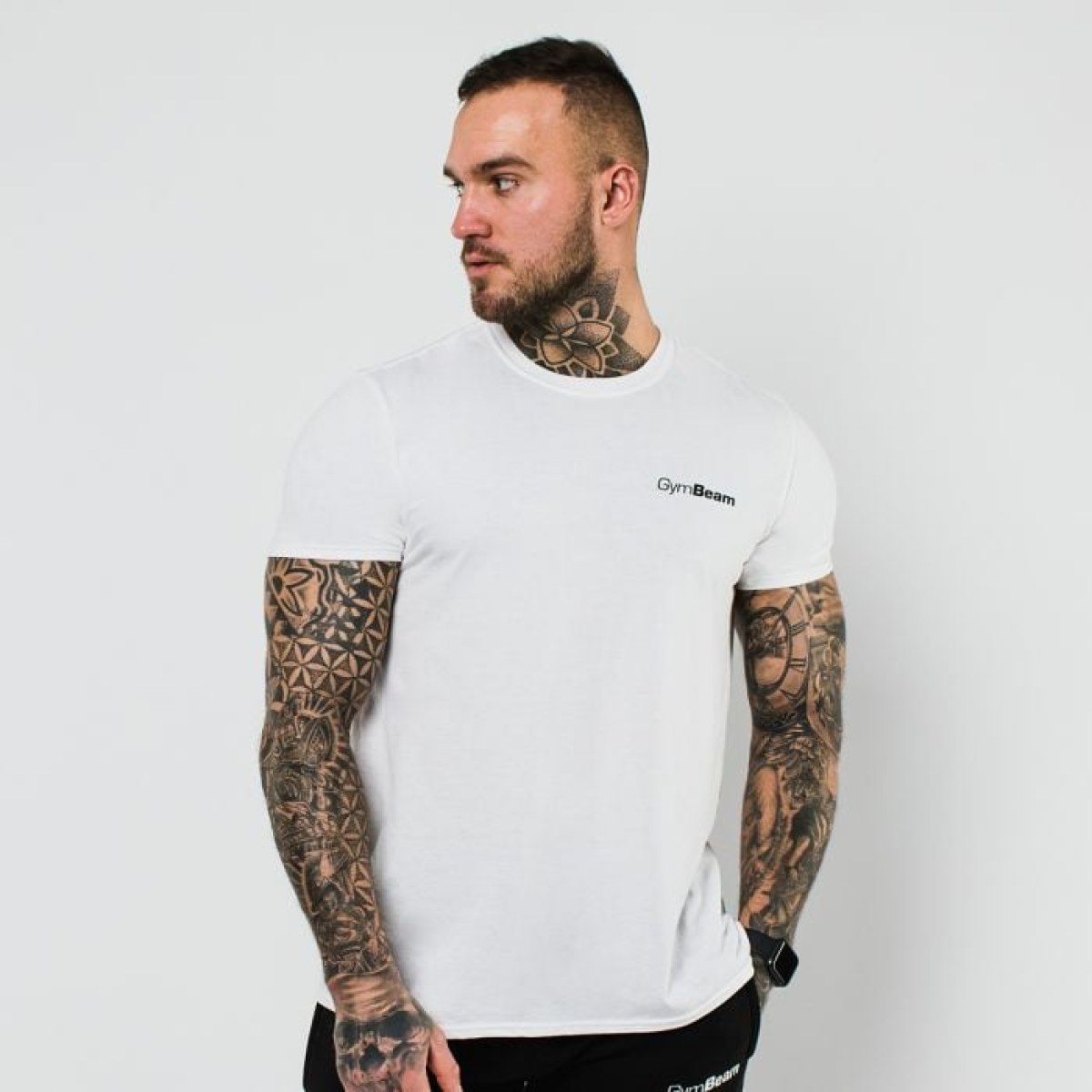 GymBeam Tričko Basic White M · záber 1