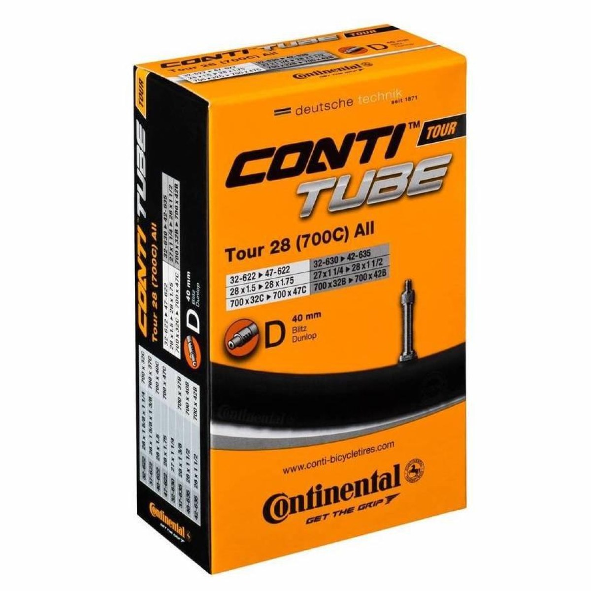 Continental Conti 40mm - Veľkosť: 16, 1,75 · záber 1