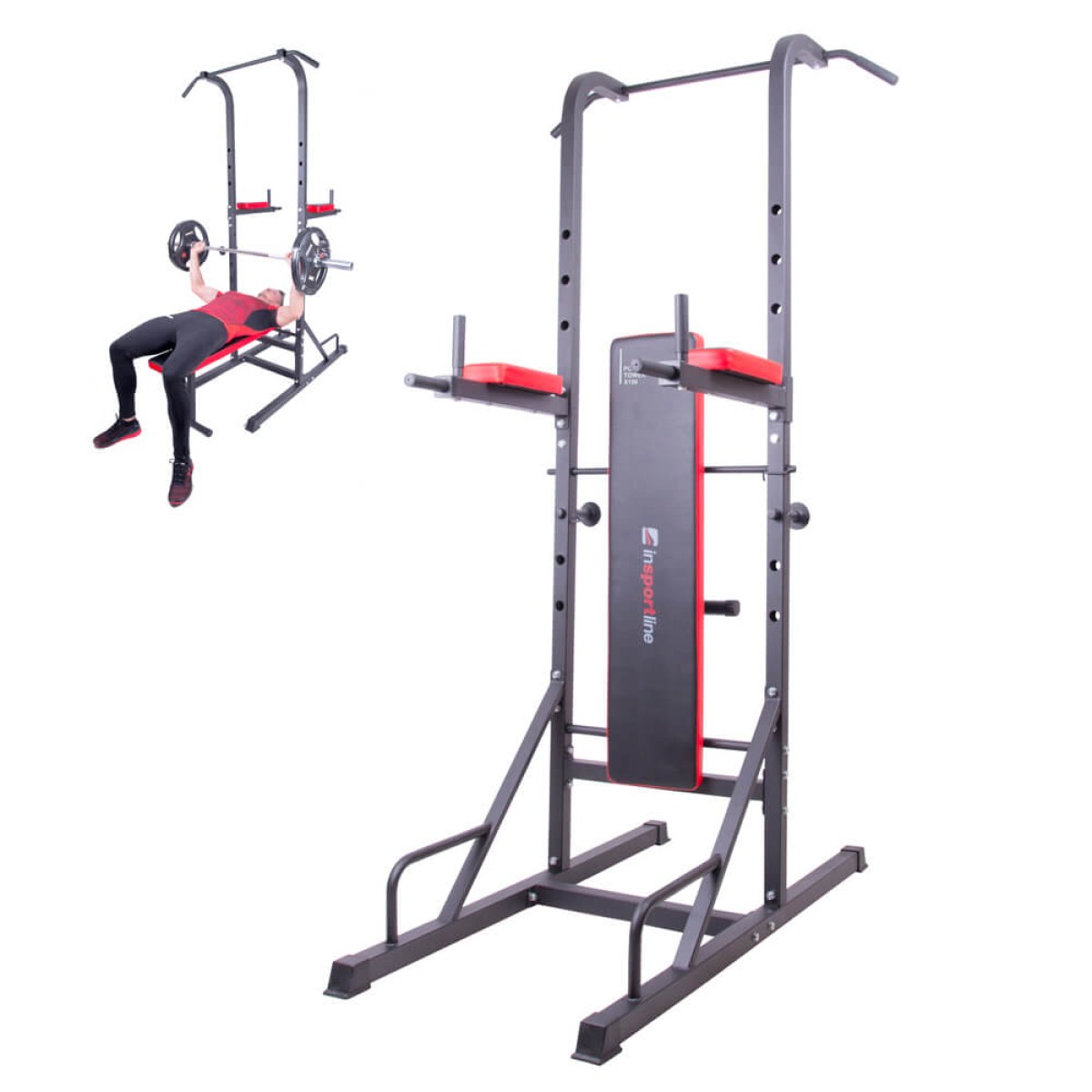 Multifunkčná hrazda inSPORTline Power Tower X150 · záber 1