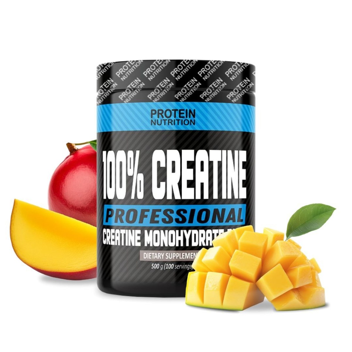 100% Creatine Professional - Protein Nutrition 500 g Mango · záber 1