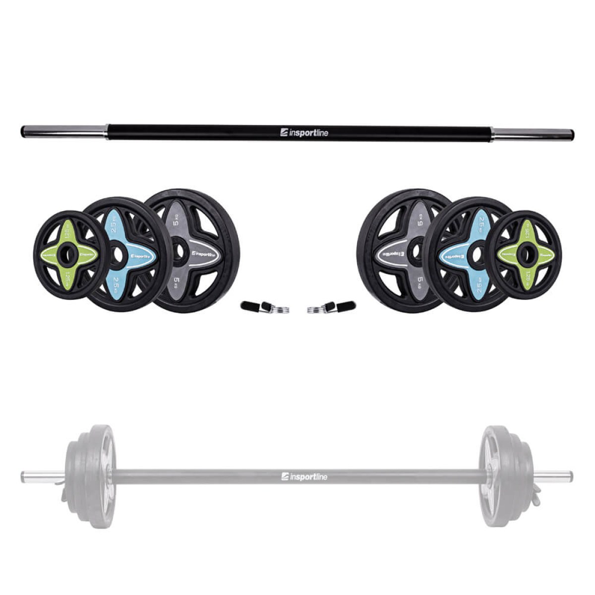 Činkový set inSPORTline Pumpstar 2-20kg · záber 1