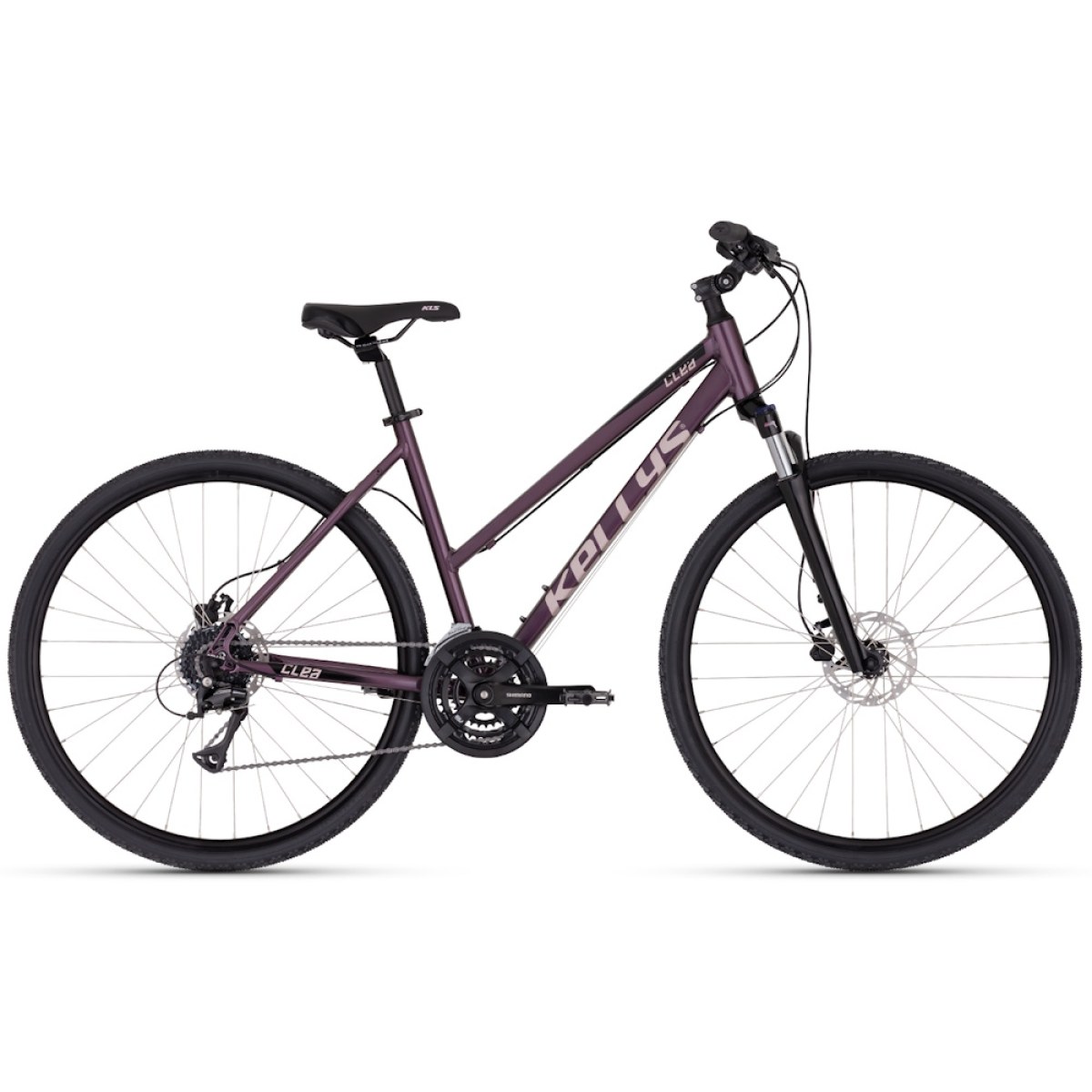 Kellys CLEA 90 28" - model 2025 Graphite Grey - S (17", 155-170 cm) · záber 2