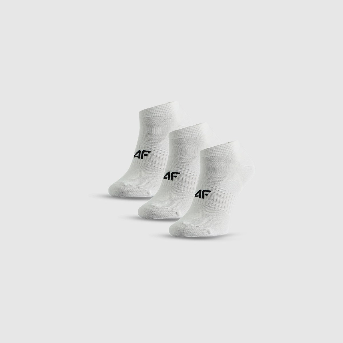 Dámske krátke ponožky (3-pack) - biele · záber 1