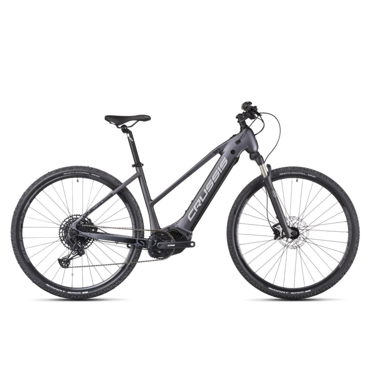Crussis ONE-Cross Low 9.10 720Wh 28" - model 2025 16" (155-170 cm) · záber 1