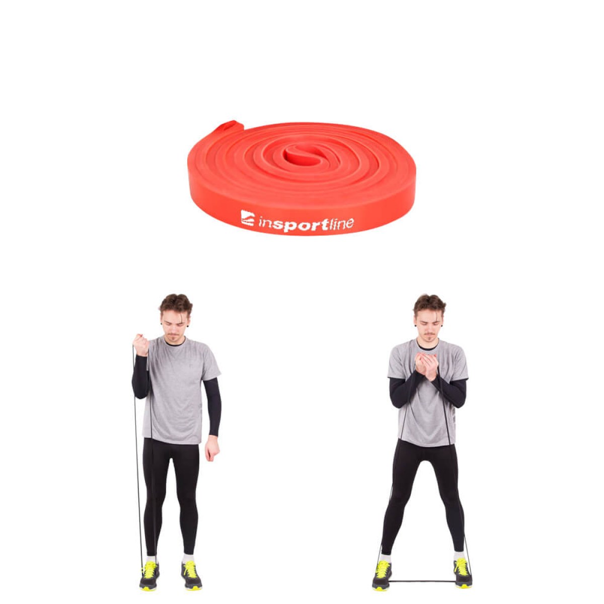 Posilňovacia guma inSPORTline Hangy X-light 204x1,3 cm / 12 kg · záber 1