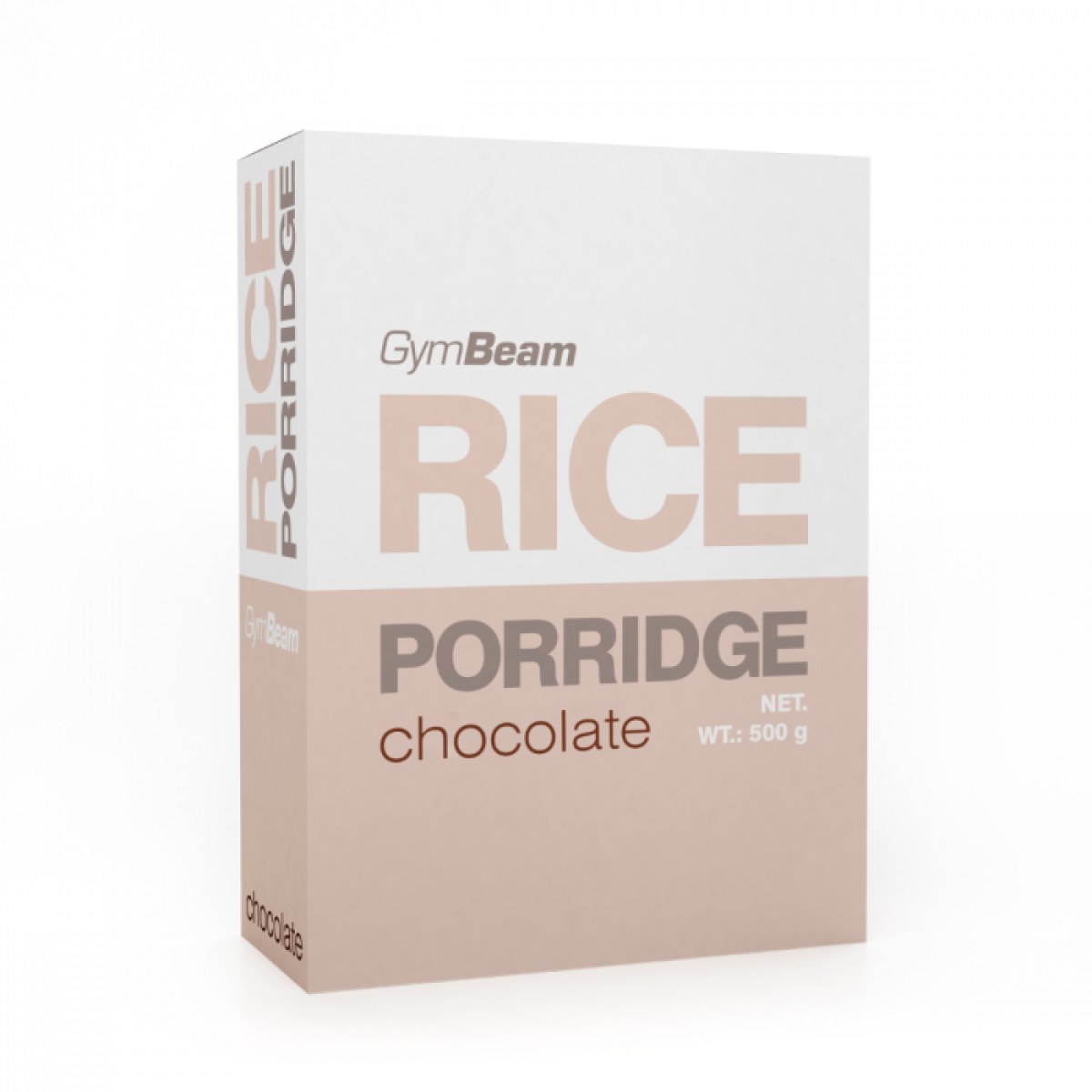 GymBeam Ryžová kaša čokoláda - Príchuť: Čokoláda | Hmotnosť: 0,5 kg | Balenie: 5 · záber 1