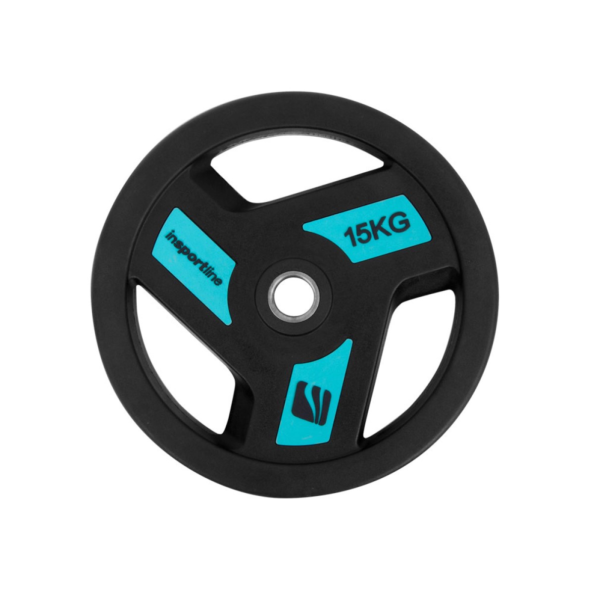 Pogumovaný kotúč inSPORTline Herk 15kg 30 mm · záber 1