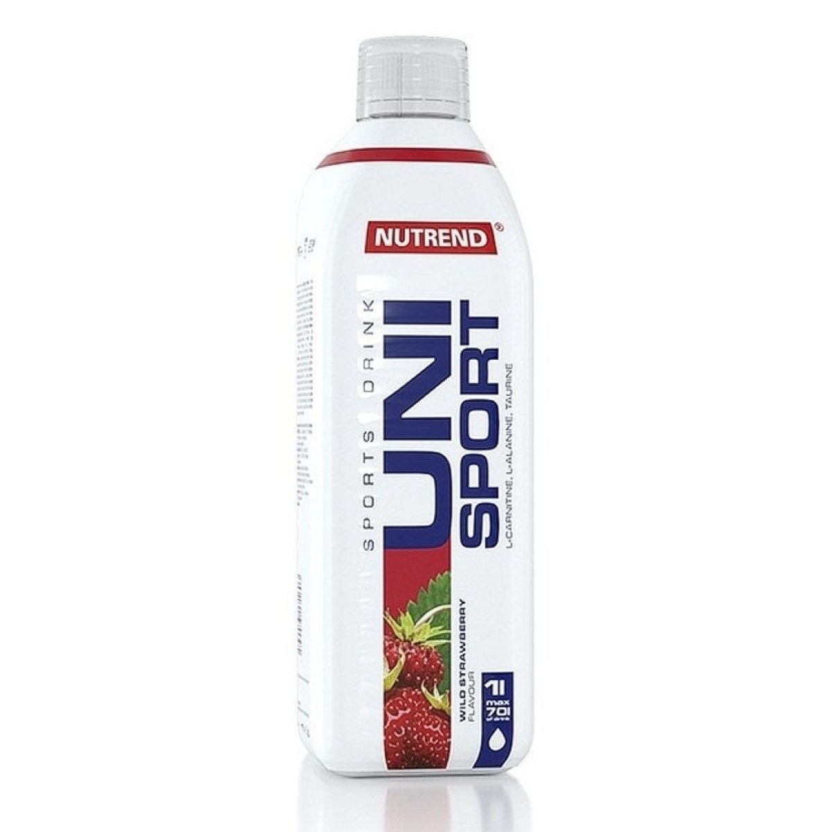 Unisport - Nutrend 1000 ml. Raspberry+Cranberry · záber 1