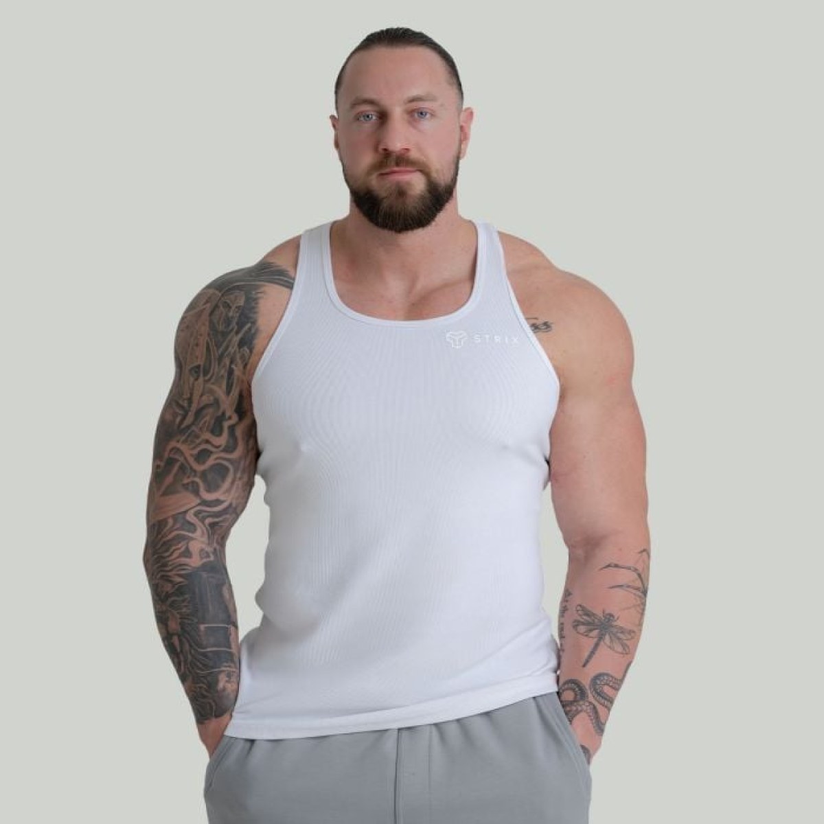 STRIX Tielko Ribbed White L · záber 1