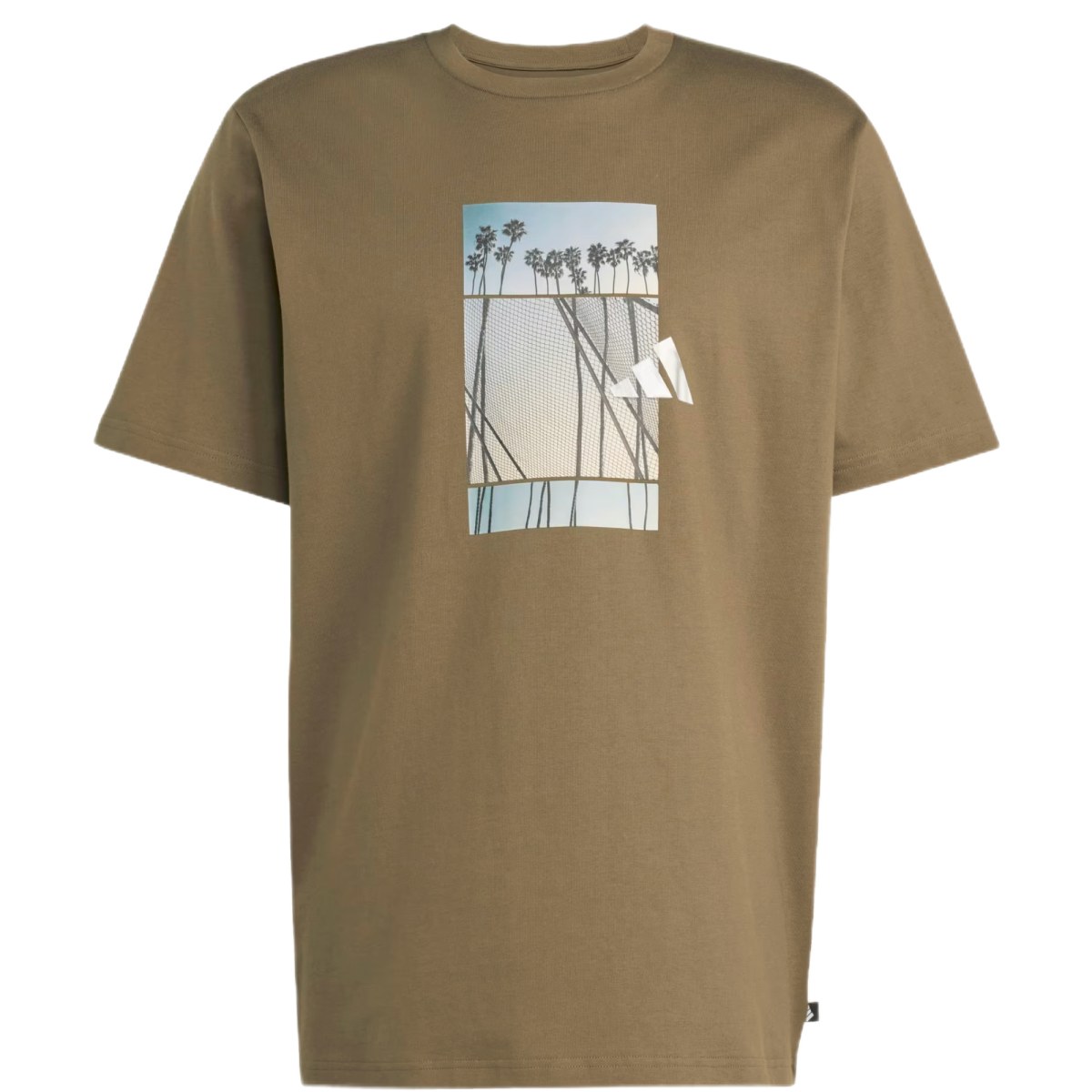 Adidas Lens Elevated Graphic Tee - Veľkosť: L · záber 1