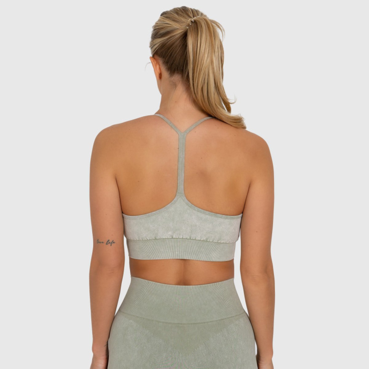 Dámska podprsenka Iron Aesthetics Faded, washed green · záber 5