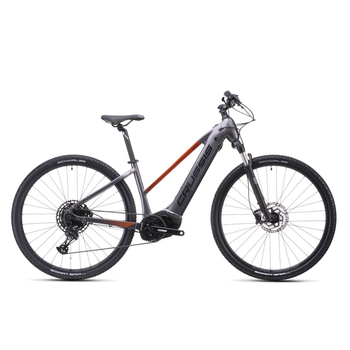 Crussis e-Cross Low 9.11 715Wh 28" - model 2026 16" (155-170 cm) · záber 1