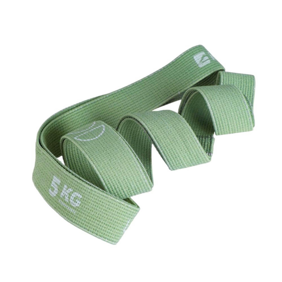 Posilňovacia guma inSPORTline Rand Light 208x3,3 cm / 5 kg - Farba: Zelená · záber 3