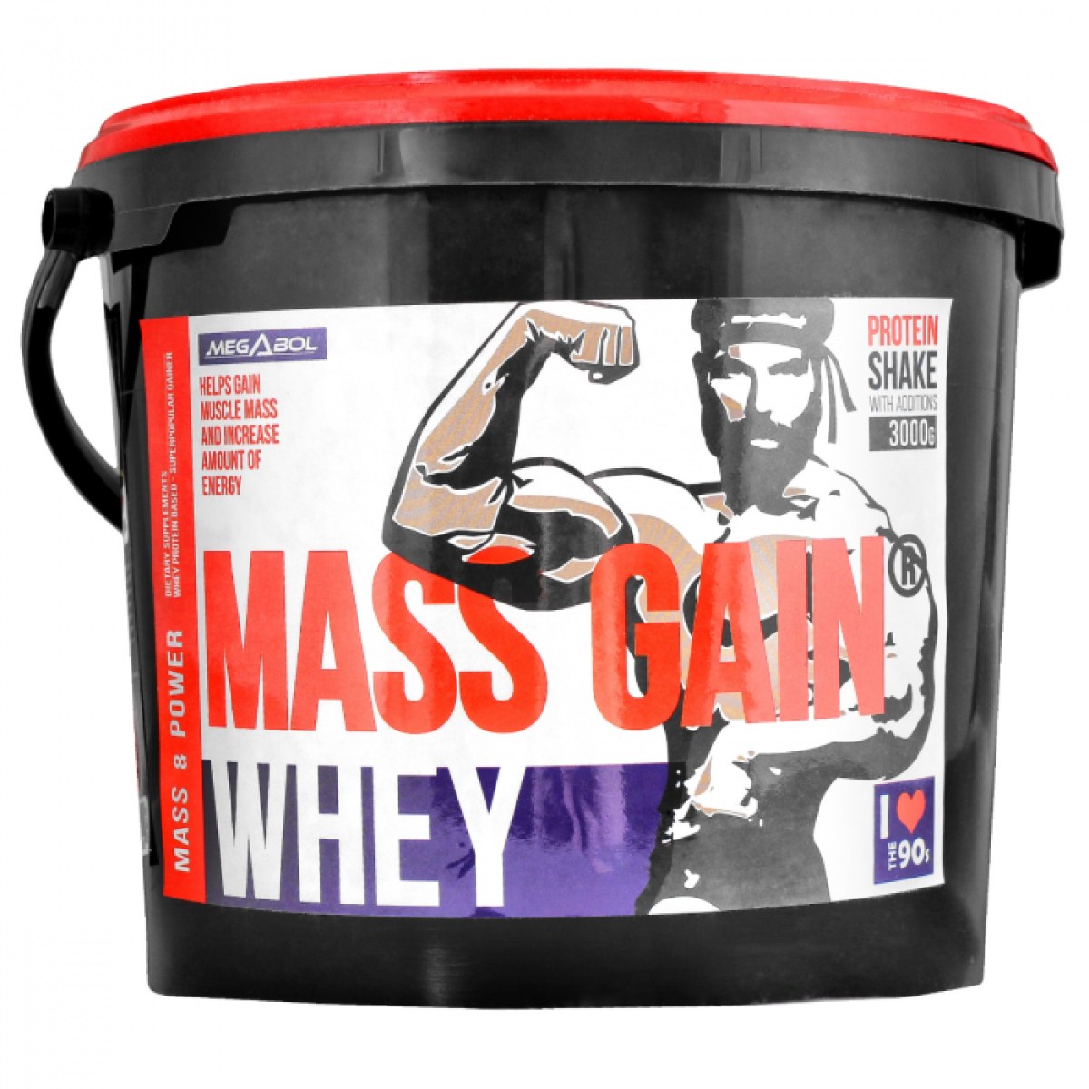 Megabol Whey Mass Gain karamel · záber 1