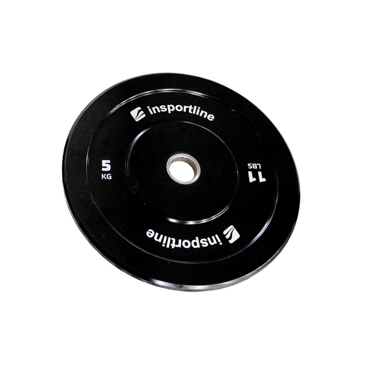 Gumový kotúč inSPORTline Bumper Plate Lite 5 kg 50 mm · záber 1