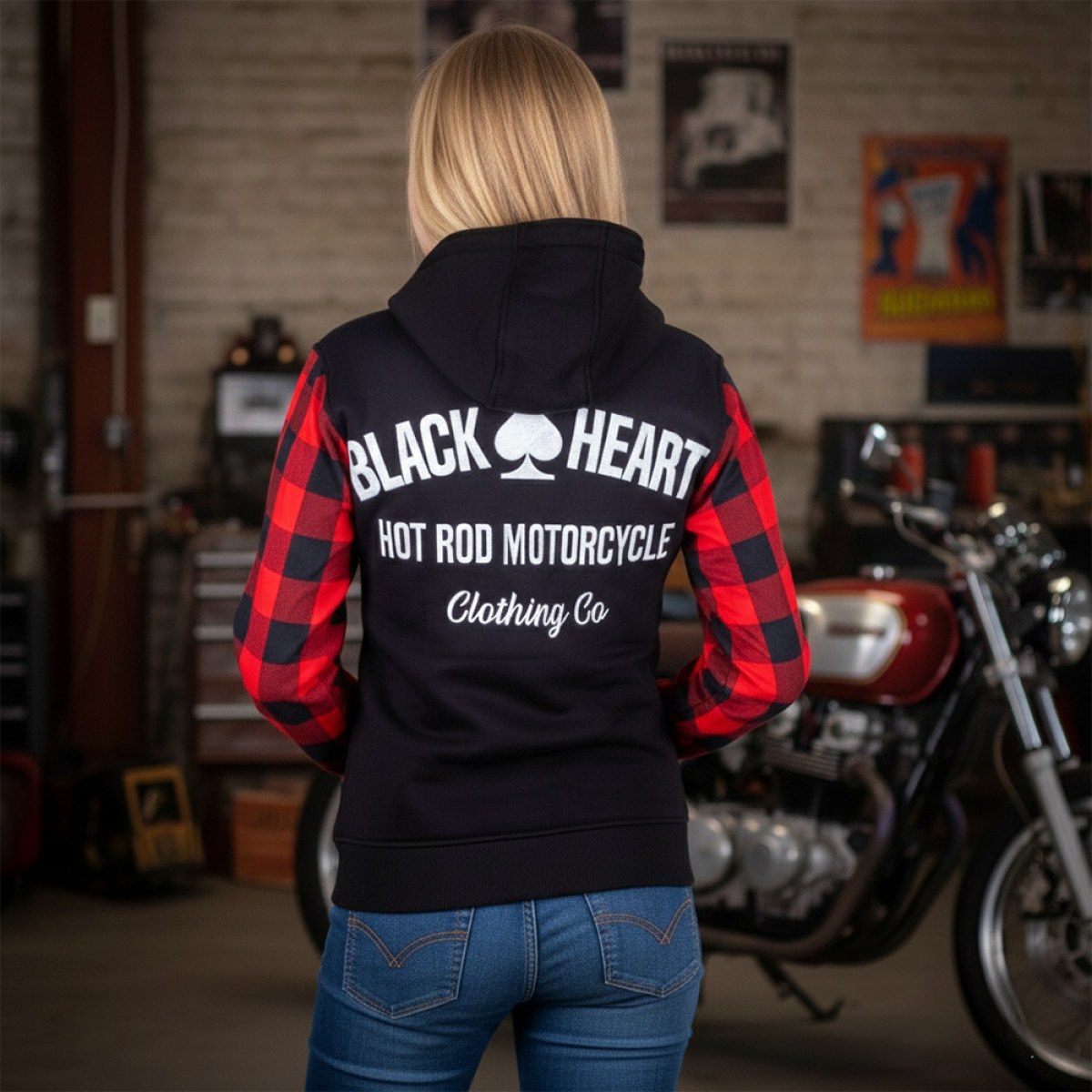 W-TEC Black Heart Ramforge Lady červeno-čierna - XL · záber 3